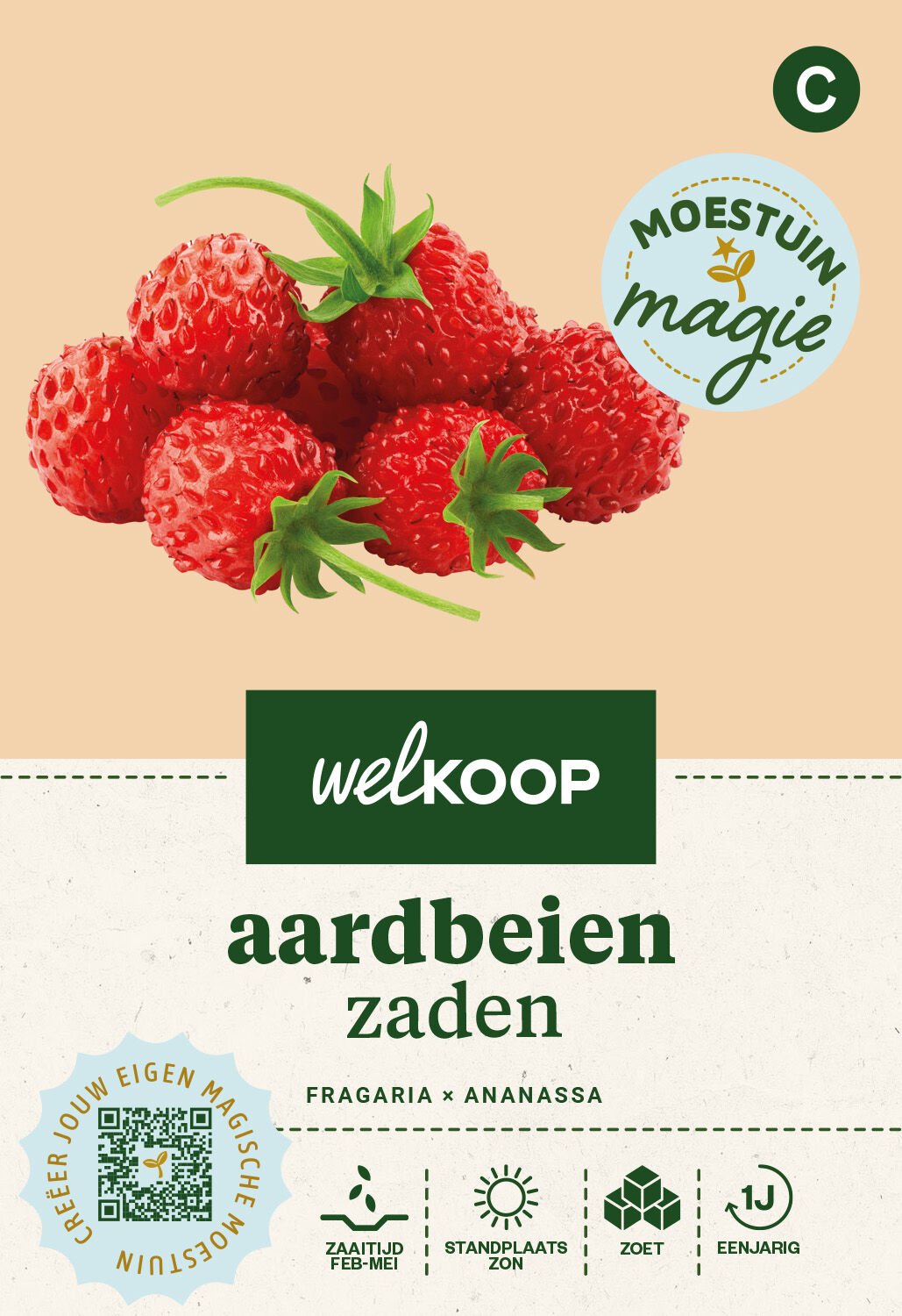 Welkoop Moestuin Magie - Aardbeien Zaden - 0.1 Gram Welkoop Moestuin Magie - Aardbeien Zaden - 0.1 Gram