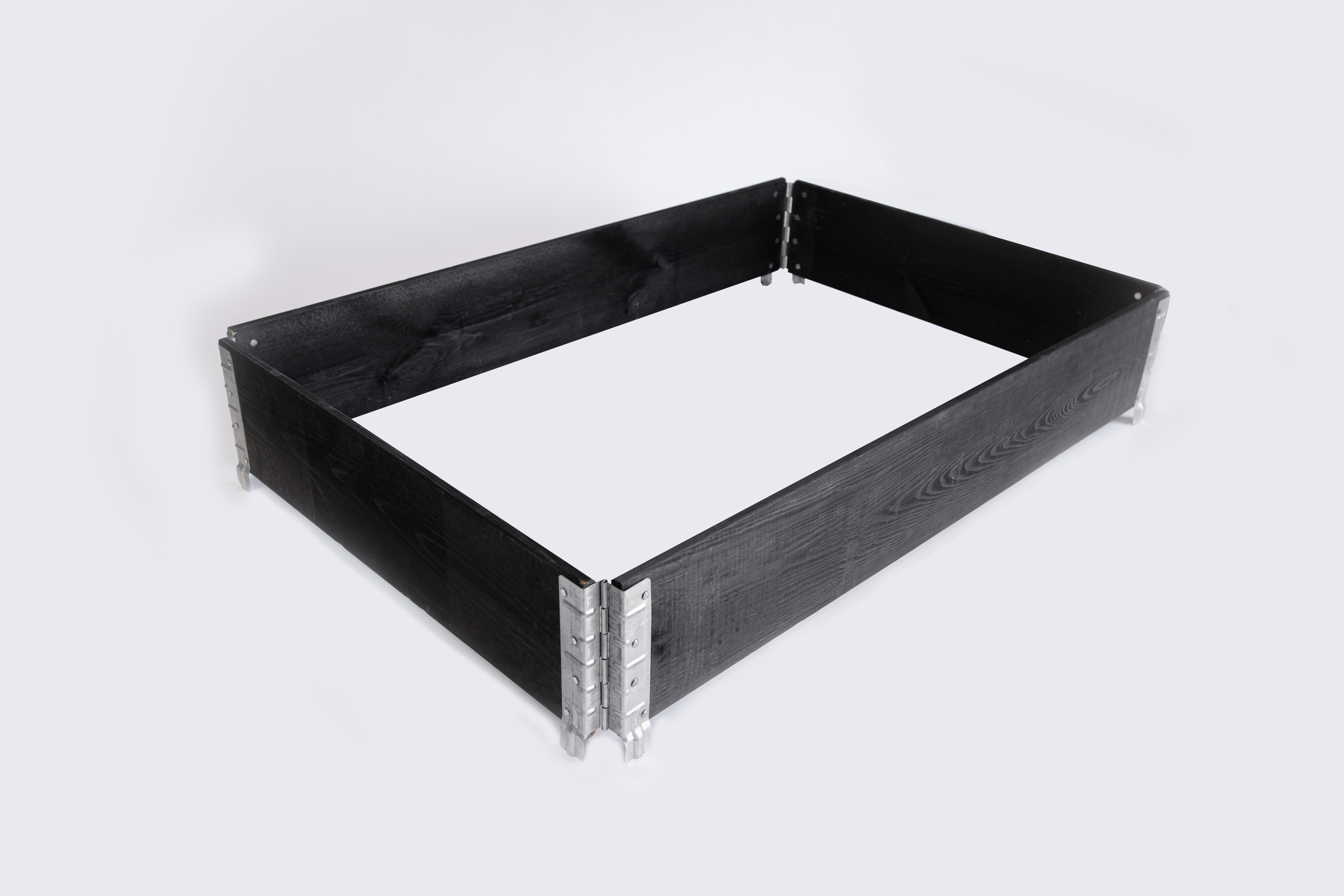 Upyard - Moestuinbak - Zwart|Hout - 19.5x120x80 cm Upyard - Moestuinbak - Zwart|Hout - 19.5x120x80 cm