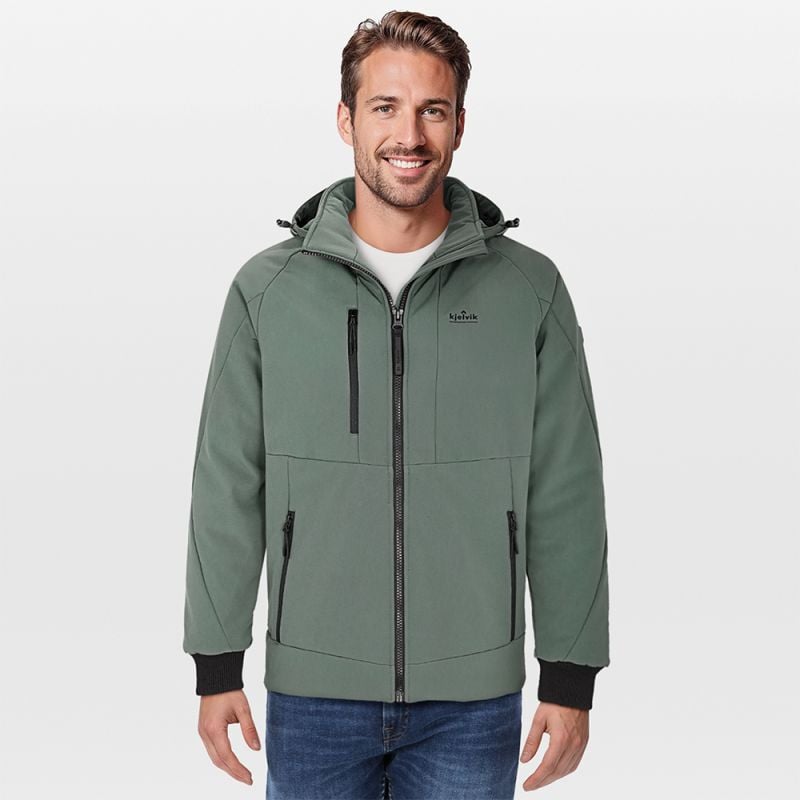 Kjelvik Duke - Softshell jas - Groen - 2XL