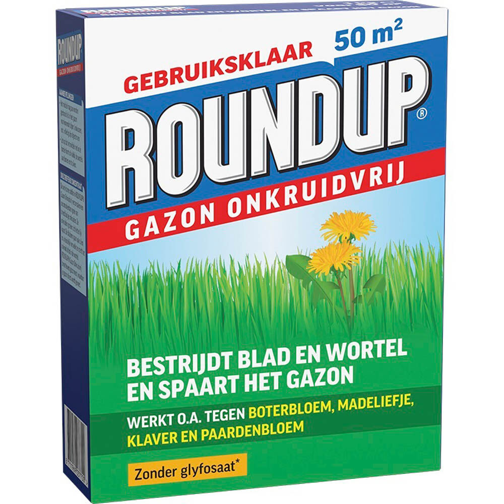 Roundup Gebruiksklaar - Gazon Onkruidvrij - 1 Kilogram