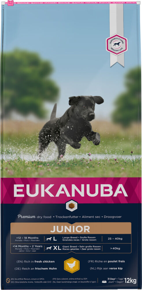 Eukanuba Developing Junior Large Breed - Hondenvoer - 12 Kilogram - kip