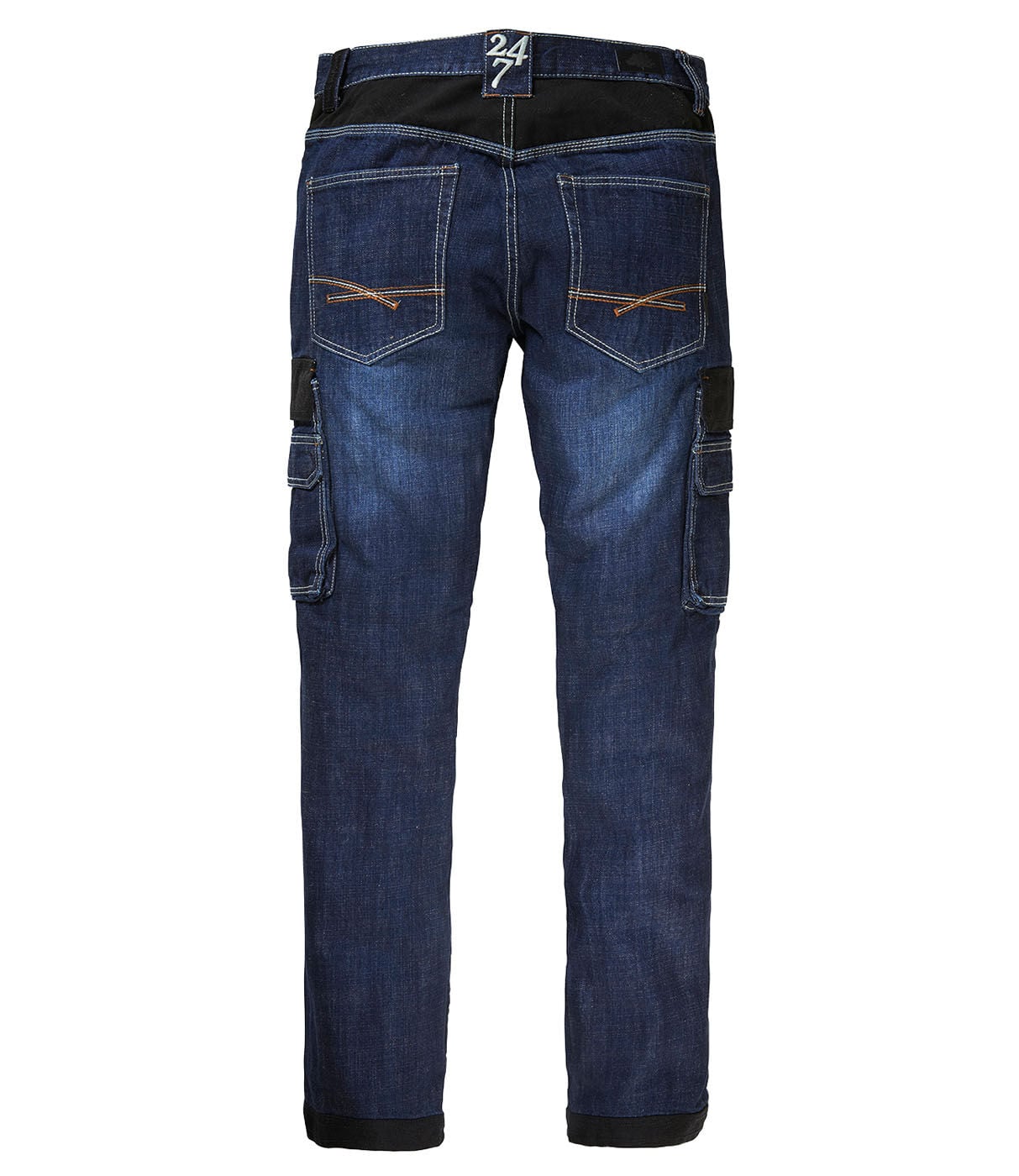 247 Jeans Grizzly D30 - Werkspijkerbroek Heren - Donker denim blauw - 32 - 32 247 Jeans Grizzly D30 - Werkspijkerbroek Heren - Donker denim blauw - 32 - 32