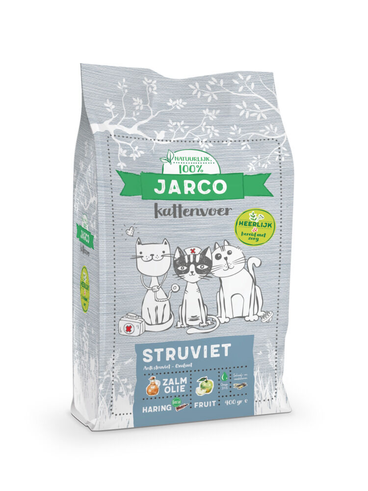 Jarco Struviet - Kattenvoer - 2 Kilogram - vis Jarco Struviet - Kattenvoer - 2 Kilogram - vis