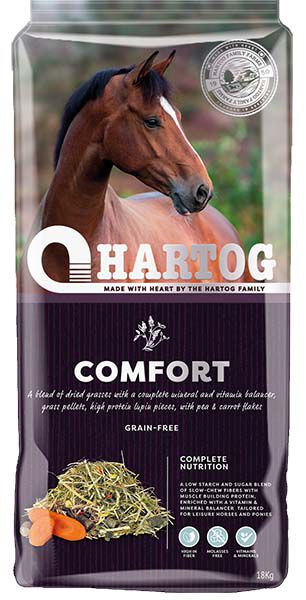 Hartog Comfort - Basisvoeding - Paardenvoer - 18 Kilogram - Zak