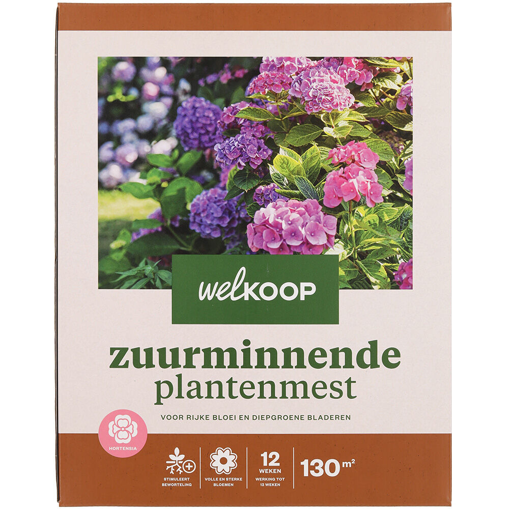 Welkoop - Zuurminnende Plantenmest - 130 m2 - 4 Kilogram