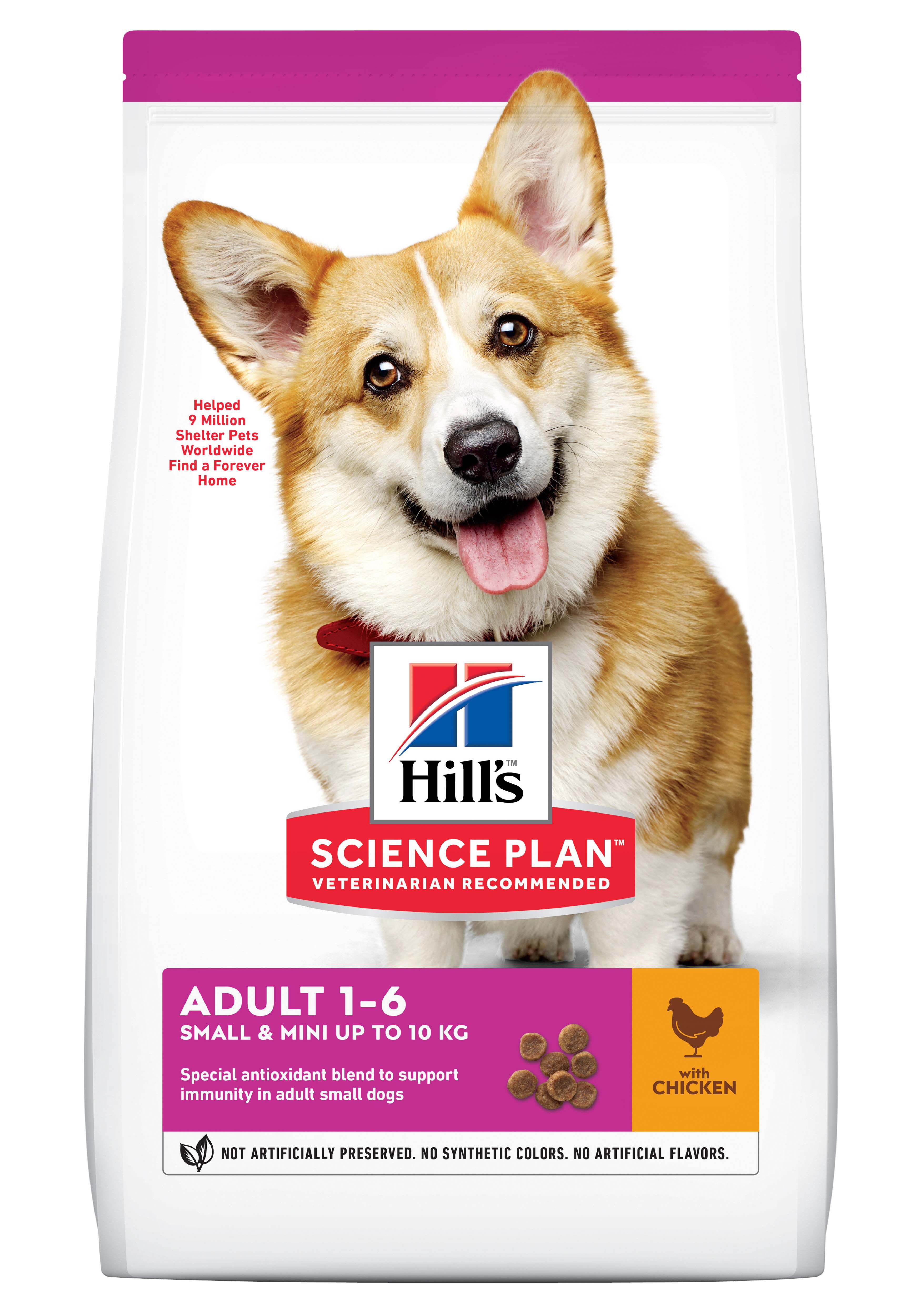 Hill's Science Plan Adult Small & Mini - Hondenvoer - 1.5 Kilogram - Kip