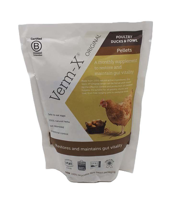 Verm-X Pluimvee - Darmgezondheid - 250 Gram Verm-X Pluimvee - Darmgezondheid - 250 Gram