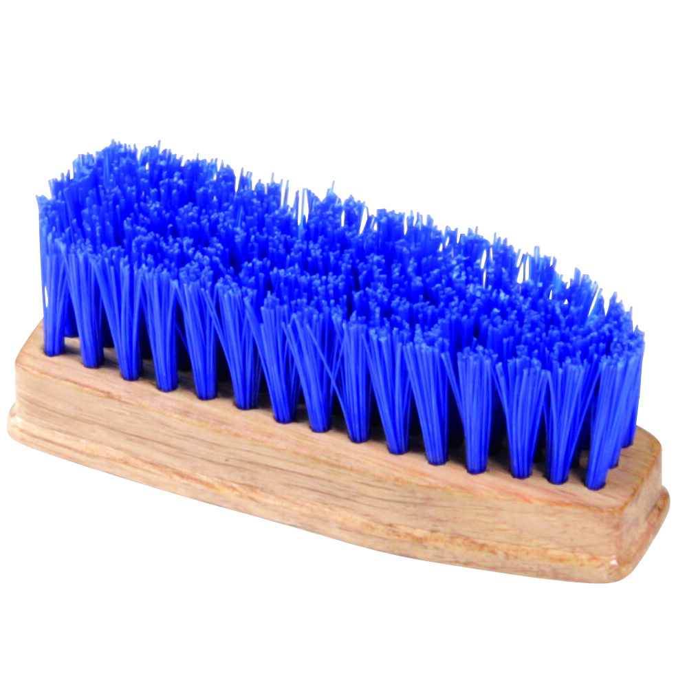 Waldhausen Hoefborstel Mini Hard - Paard - Blauw - 4.5x4.3x11.8 cm