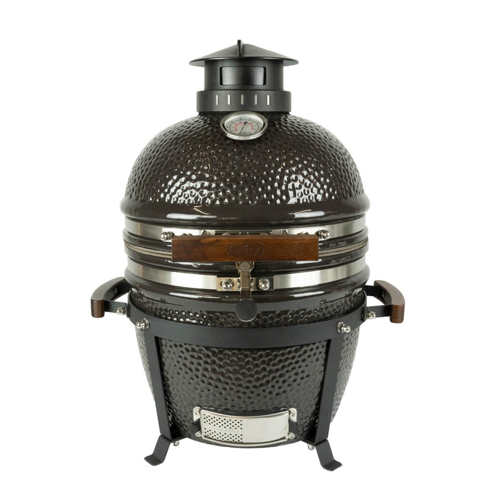 Grizzly Grills Kamado Elite Compact - Houtskoolbarbecue - Groen - Compact - 33 cm