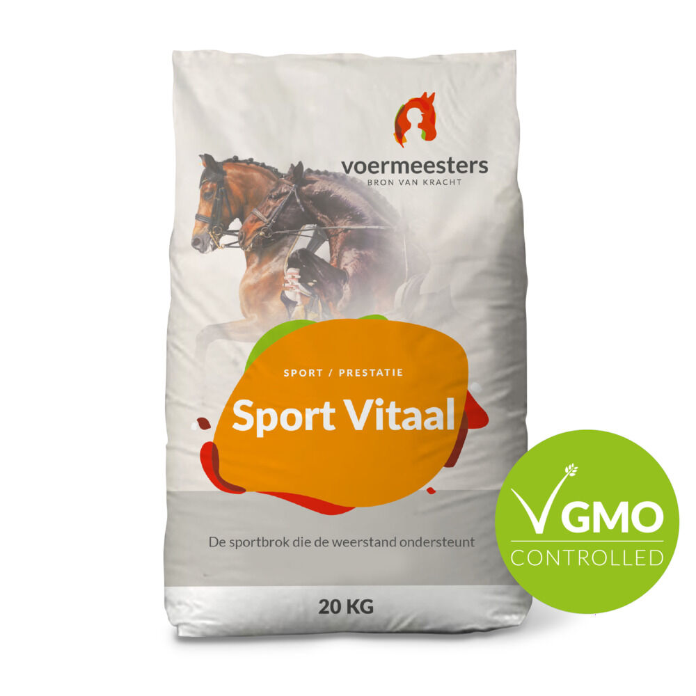 Voermeesters Sport vitaal - Sport/ Prestatie - 20 Kilogram - Zak Voermeesters Sport vitaal - Sport/ Prestatie - 20 Kilogram - Zak