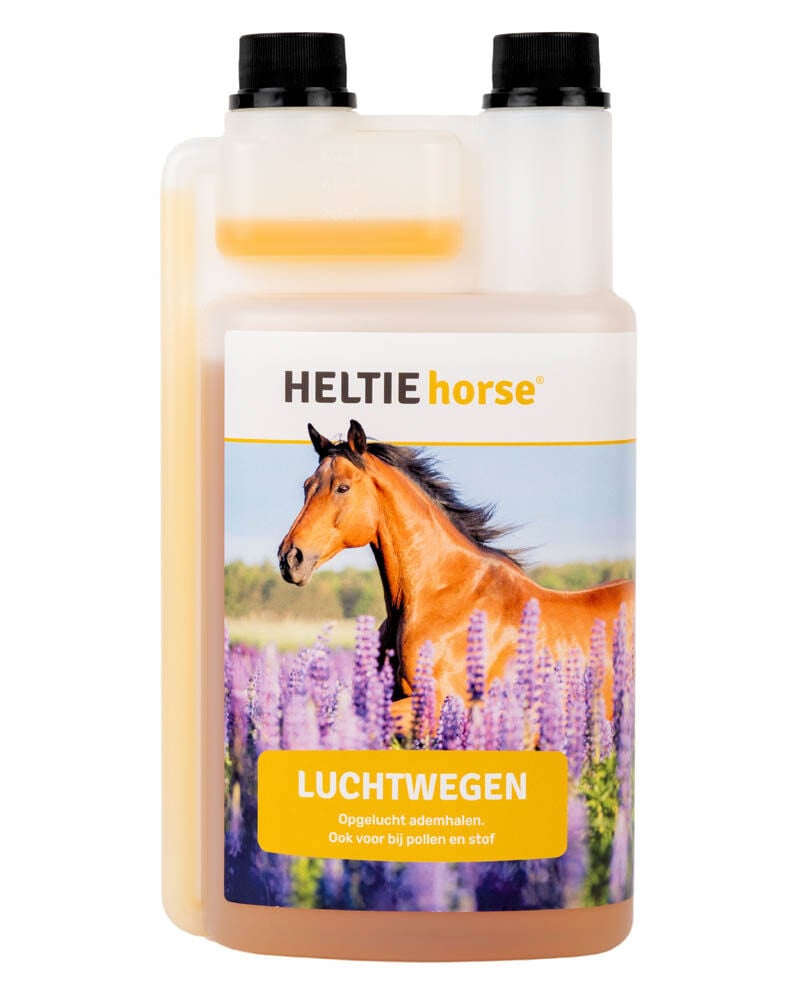 Heltie Horse Luchtwegen - Supplement - 1 Liter - Flacon Heltie Horse Luchtwegen - Supplement - 1 Liter - Flacon