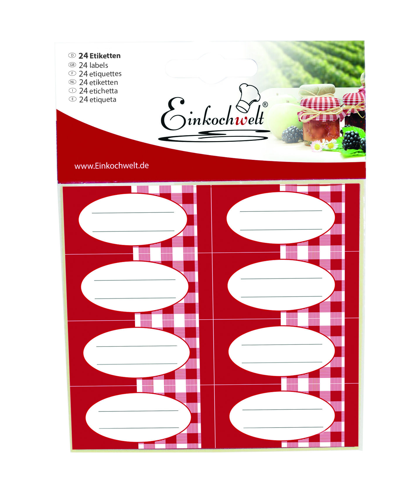 Etiketten - 24 Stuks