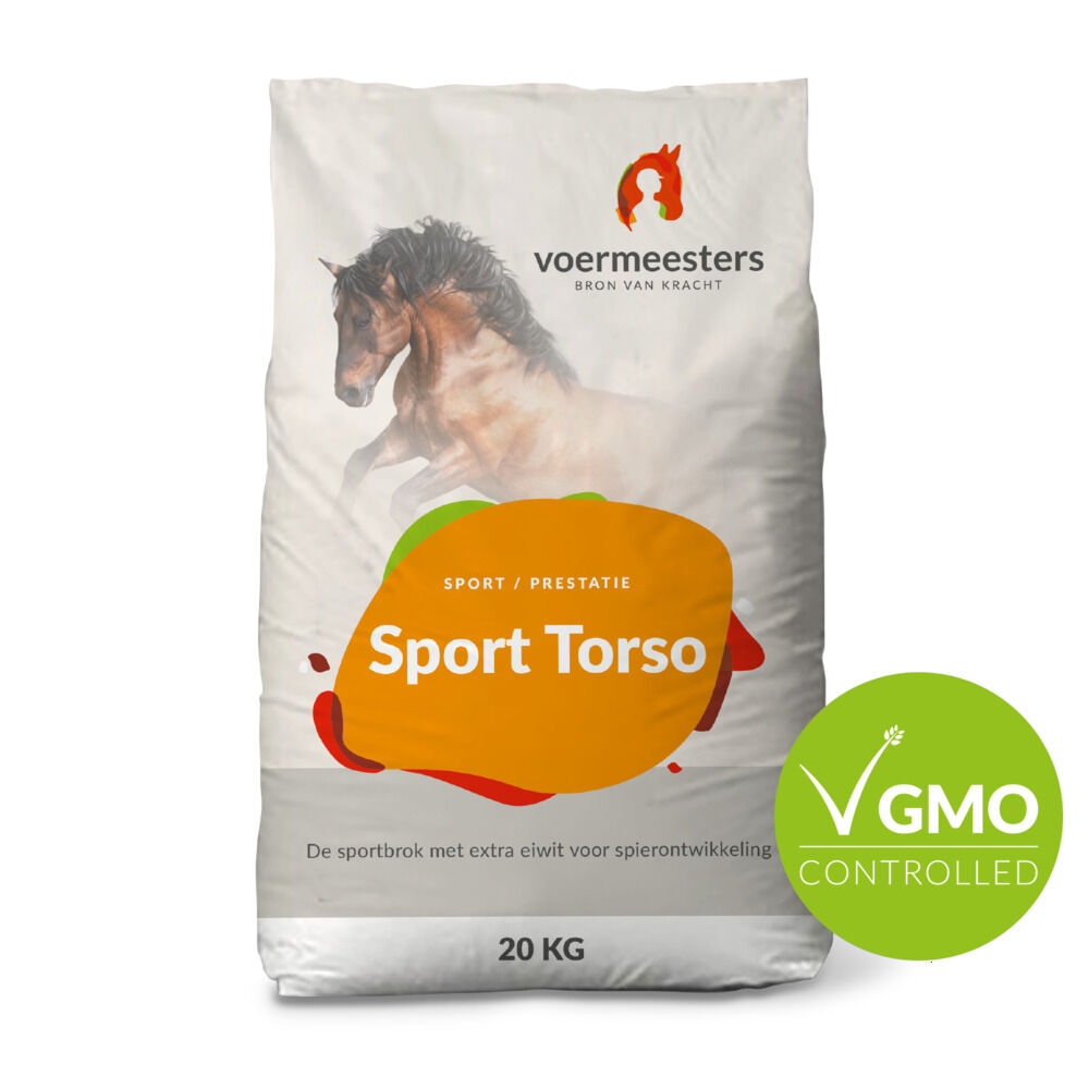 Voermeesters Sport Torso - Sport/ Prestatie - 20 Kilogram - Zak Voermeesters Sport Torso - Sport/ Prestatie - 20 Kilogram - Zak