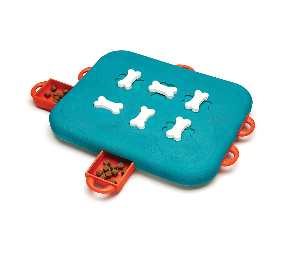 Nina Ottoson Dog Casino - Puzzel - Hondenspeelgoed - Turquoise - 5x30x36 cm