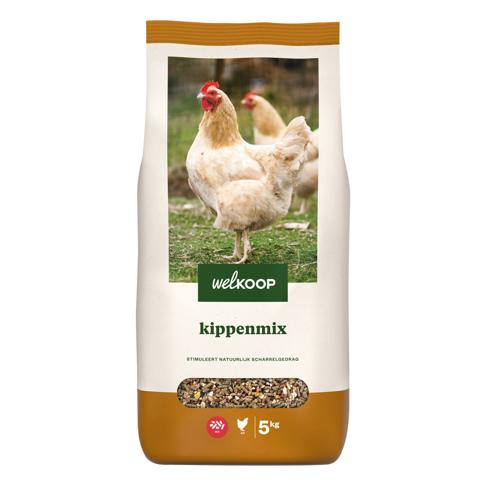 Welkoop Kippenmix - Kippenvoer - 5 Kilogram Welkoop Kippenmix - Kippenvoer - 5 Kilogram