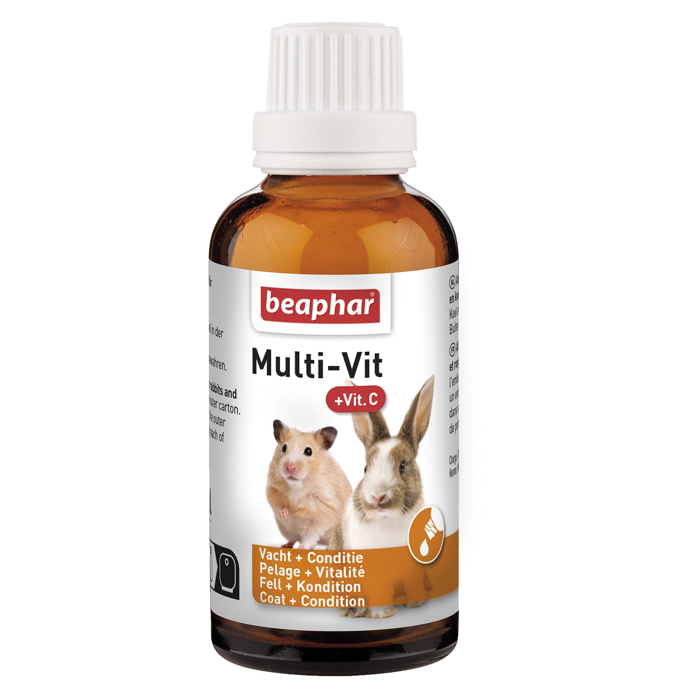 Beaphar - Multi-Vitamine Knaagdier - 20 Milliliter - 8.6x3.7x3.7 cm Beaphar - Multi-Vitamine Knaagdier - 20 Milliliter - 8.6x3.7x3.7 cm