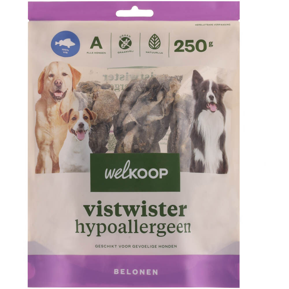 Welkoop - Vistwister Hypoallergeen - 250 Gram - vis