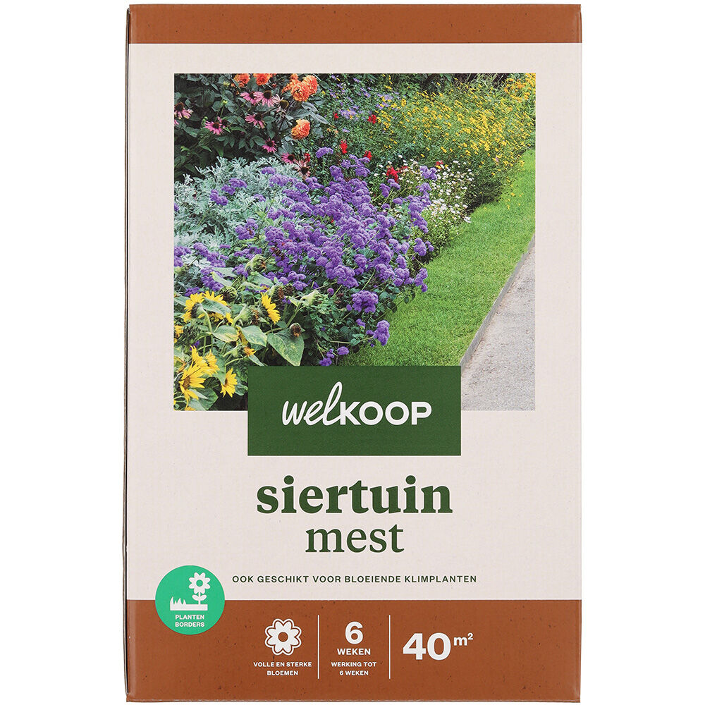 Welkoop - Siertuinmest - 40 m2 - 2 Kilogram