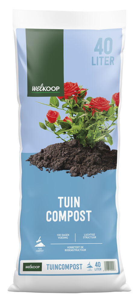 Welkoop Tuincompost - Tuincompost - 40 Liter