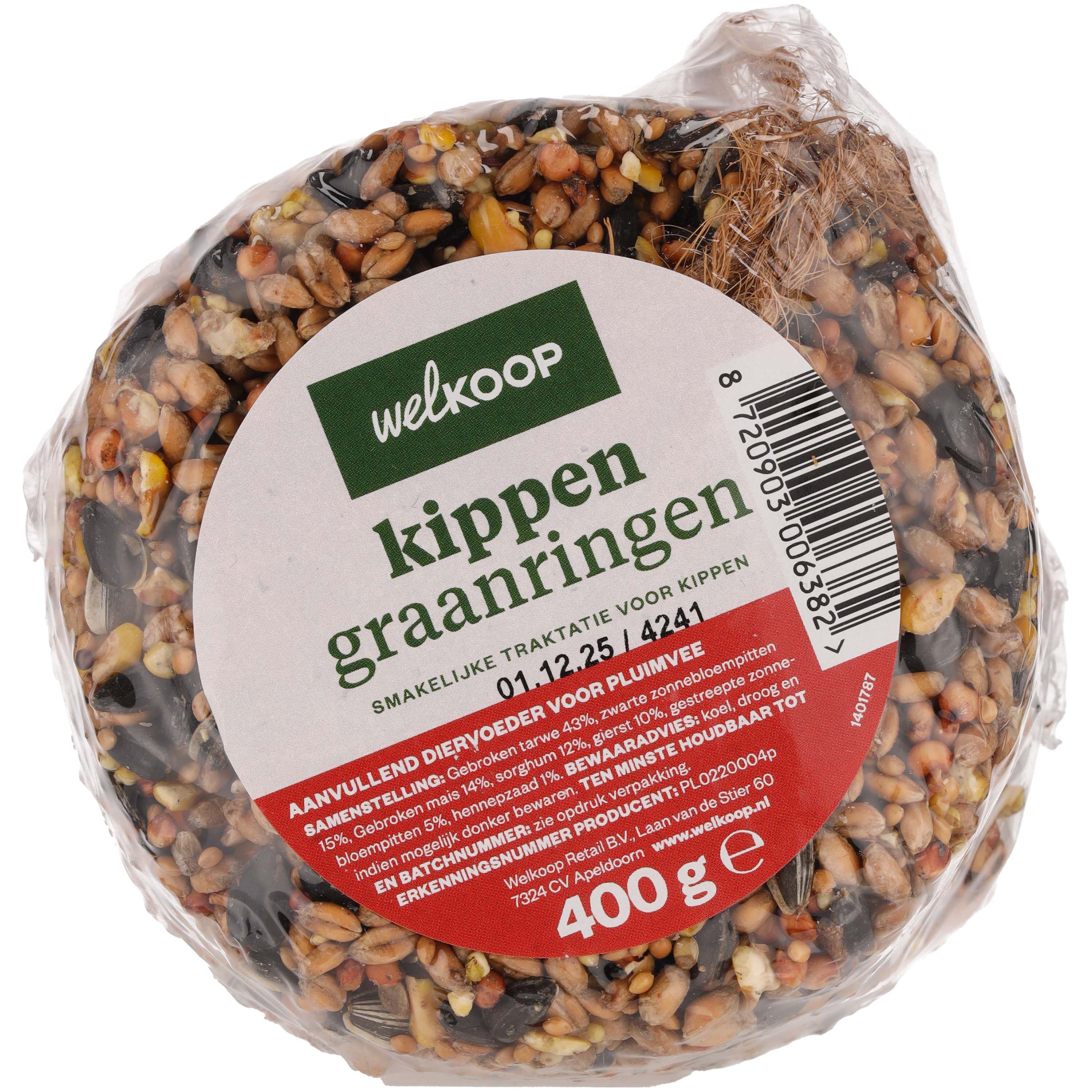 Welkoop Kippengraanringen - Kippensnack - 2 Stuks Welkoop Kippengraanringen - Kippensnack - 2 Stuks