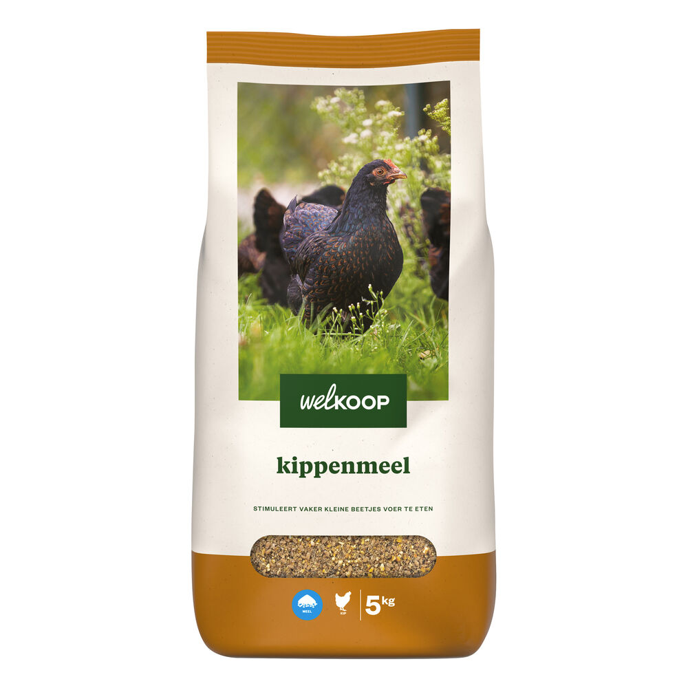 Welkoop Kippenmeel - Kippenvoer - 5 Kilogram Welkoop Kippenmeel - Kippenvoer - 5 Kilogram