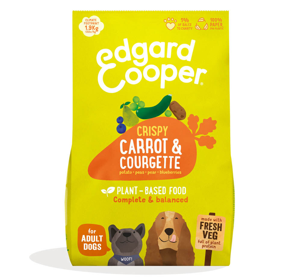 Edgard & Cooper Adult - Hondenvoer - 1 Kilogram - courgette, wortel