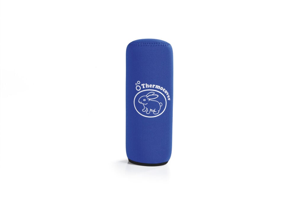 Beeztees Thermocover Classic - Drinkfleshoes - 320 Milliliter - Blauw - 14.5x11x4 cm Beeztees Thermocover Classic - Drinkfleshoes - 320 Milliliter - Blauw - 14.5x11x4 cm