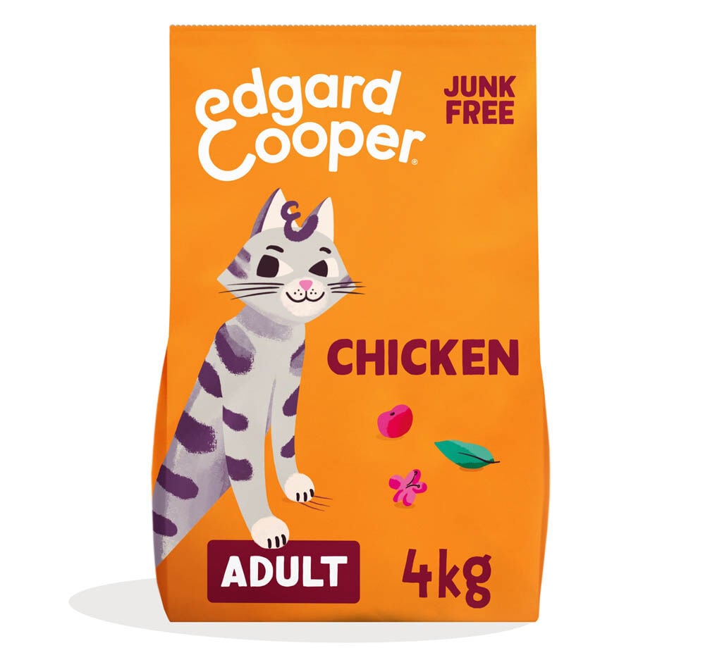Edgard & Cooper Brokjes - Kattenvoer - 4000 Gram - kip