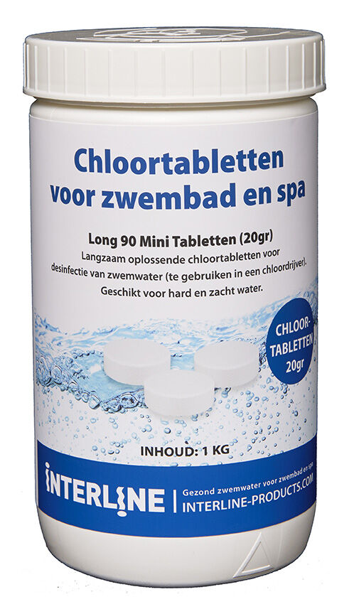 Interline Chloortabletten 20gr - 1 Kilogram