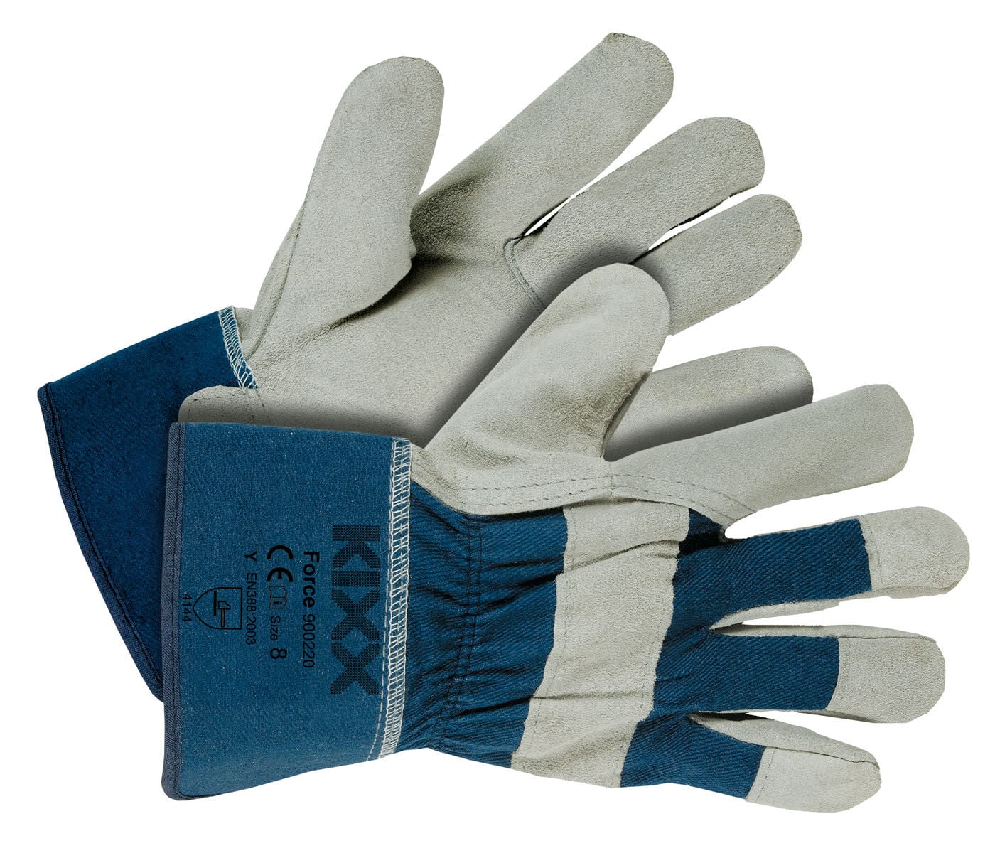 KIXX Force - Werkhandschoenen - Blauw - 8 KIXX Force - Werkhandschoenen - Blauw - 8