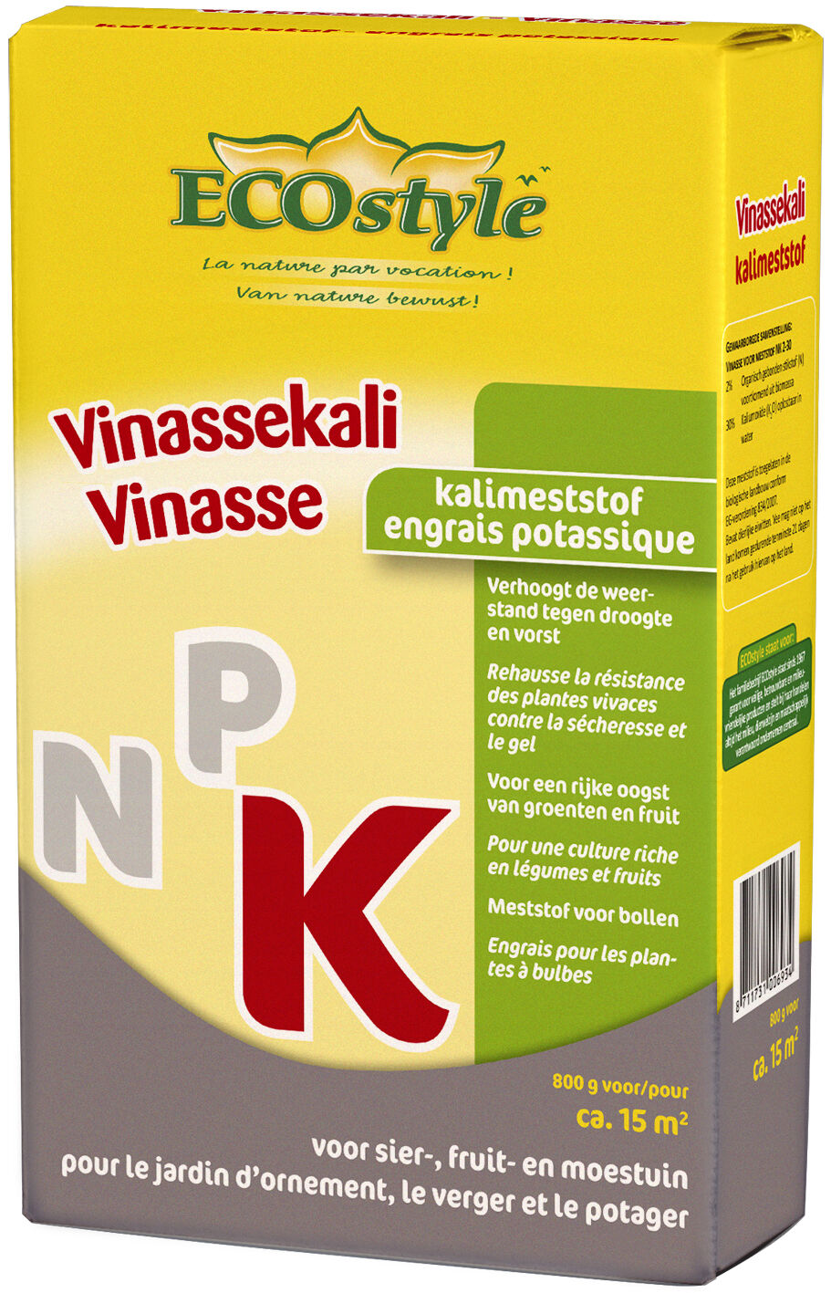 ECOstyle Vinassekali - Meststof - 16 m2 - 800 Gram