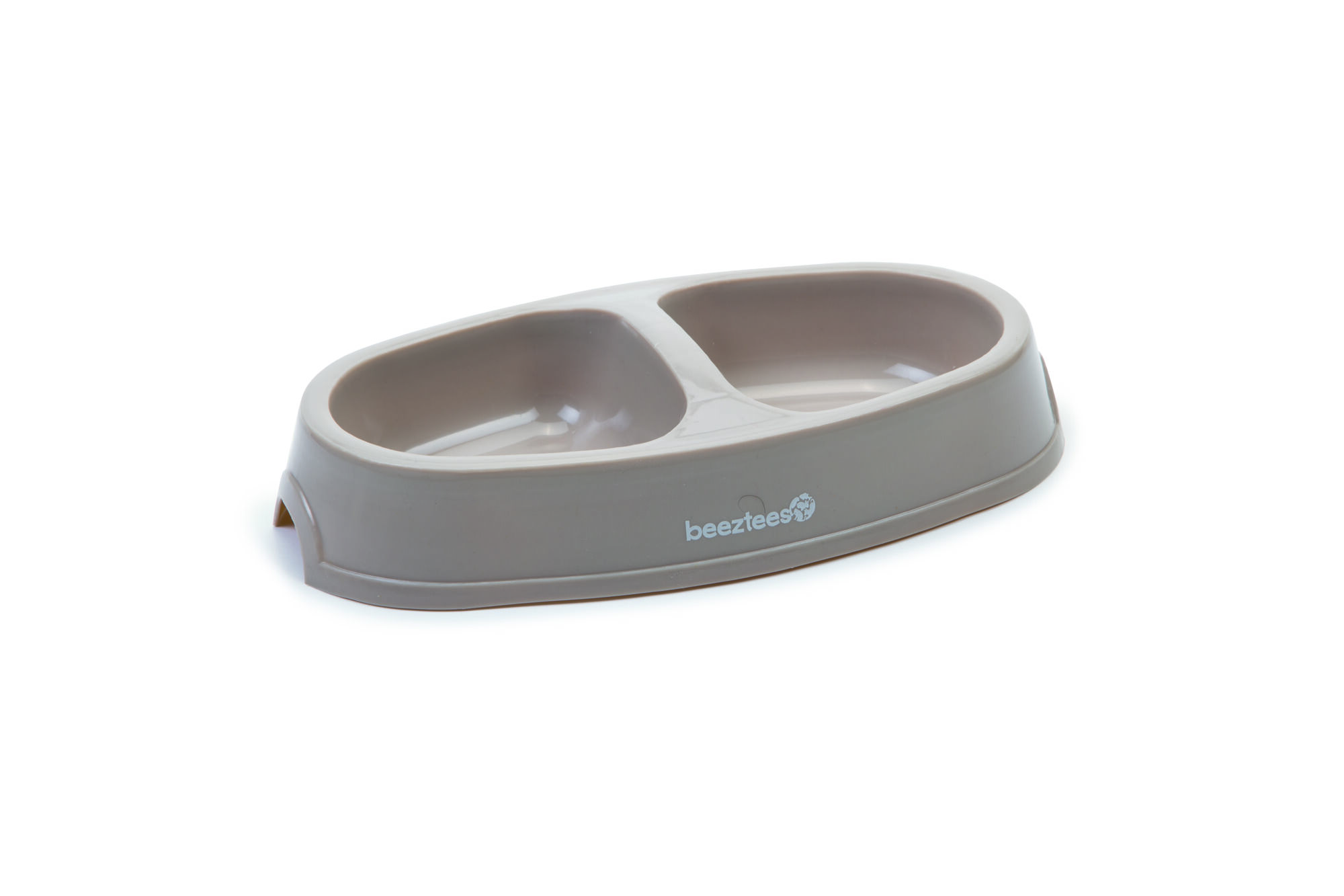 Beeztees dubbel - voerbak - Beige - 4.5x22.5x12.8 cm Beeztees dubbel - voerbak - Beige - 4.5x22.5x12.8 cm