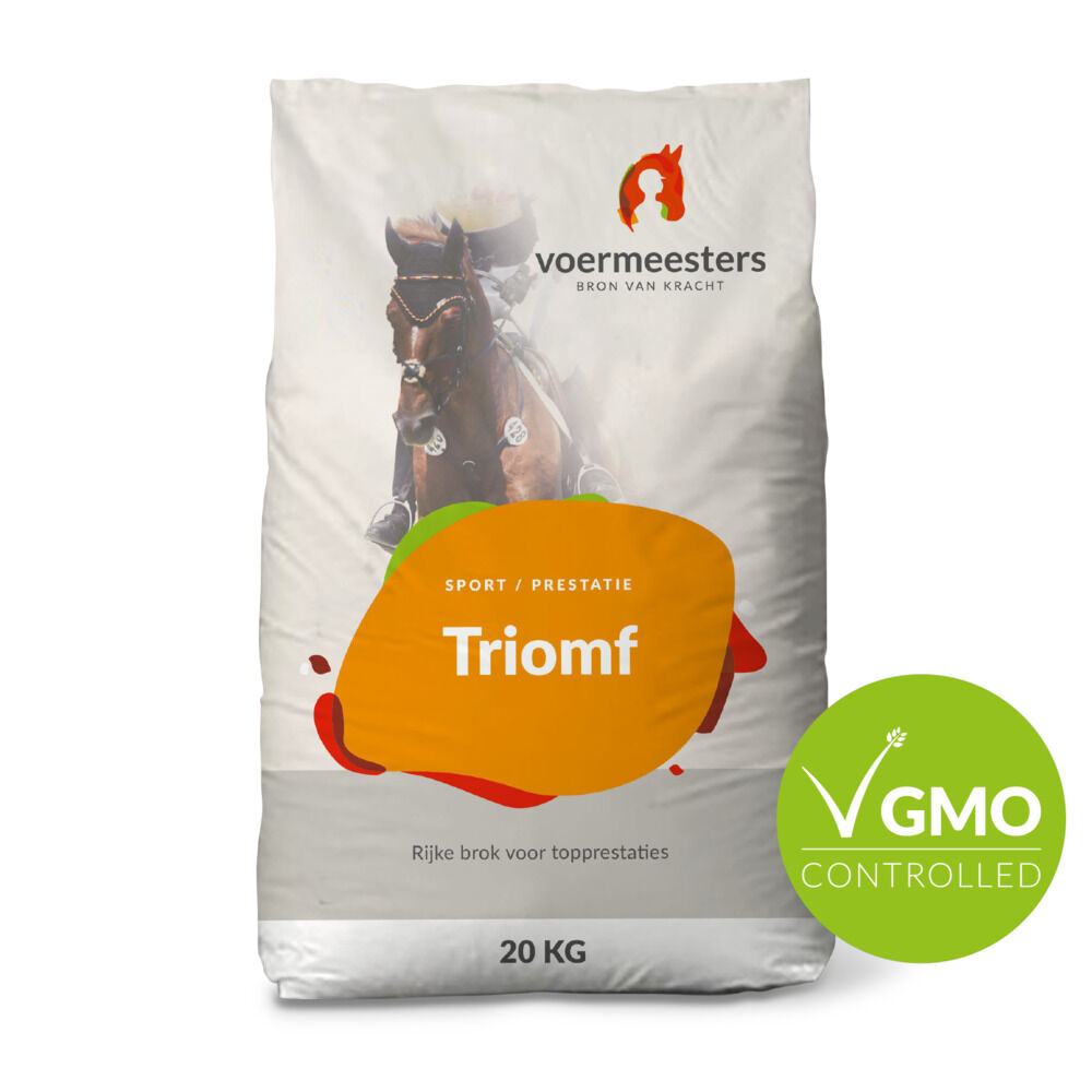 Voermeesters Triomf - Sport/ Prestatie - 20 Kilogram - Zak Voermeesters Triomf - Sport/ Prestatie - 20 Kilogram - Zak