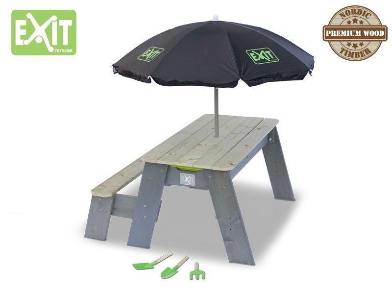 EXIT Aksent Deluxe - Zand en Watertafel - Naturel - 6x95x50 cm EXIT Aksent Deluxe - Zand en Watertafel - Naturel - 6x95x50 cm