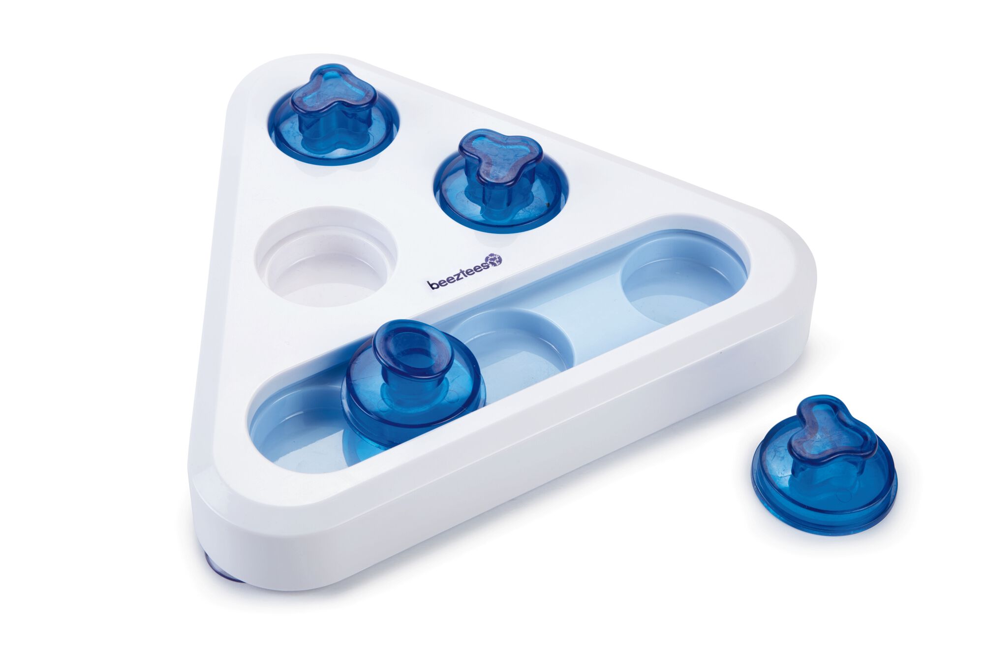 Beeztees Tranings Denkspel Seeky - Puzzel - Hondenspeelgoed - blauw - 25.5x22.5x6.3 cm Beeztees Tranings Denkspel Seeky - Puzzel - Hondenspeelgoed - blauw - 25.5x22.5x6.3 cm