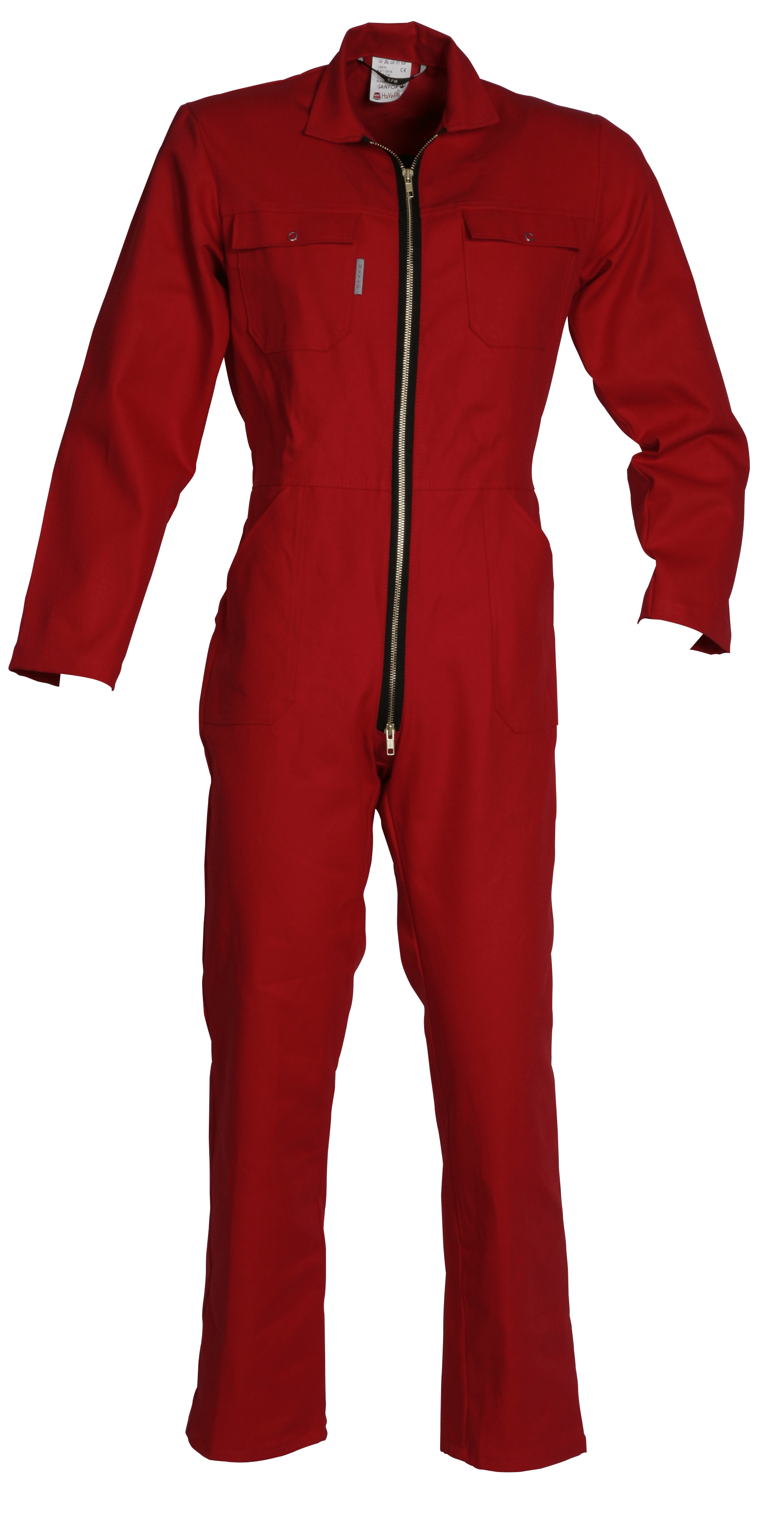 HaVeP® Kinderoverall Rally 2161/6922 - Rood - 98