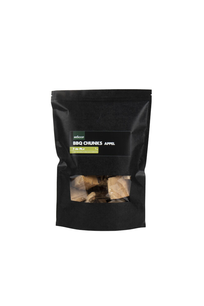 Welkoop Chunks Appel - Rookhout - 1 Kilogram - Bruin - Appel