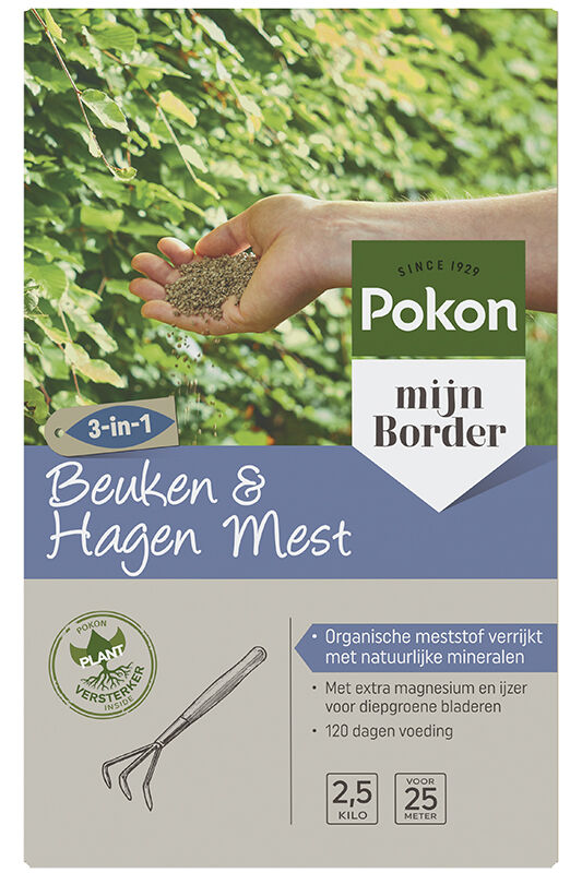 Pokon Beuken & Hagen voeding - Siertuinmeststof - 2.5 Kilogram