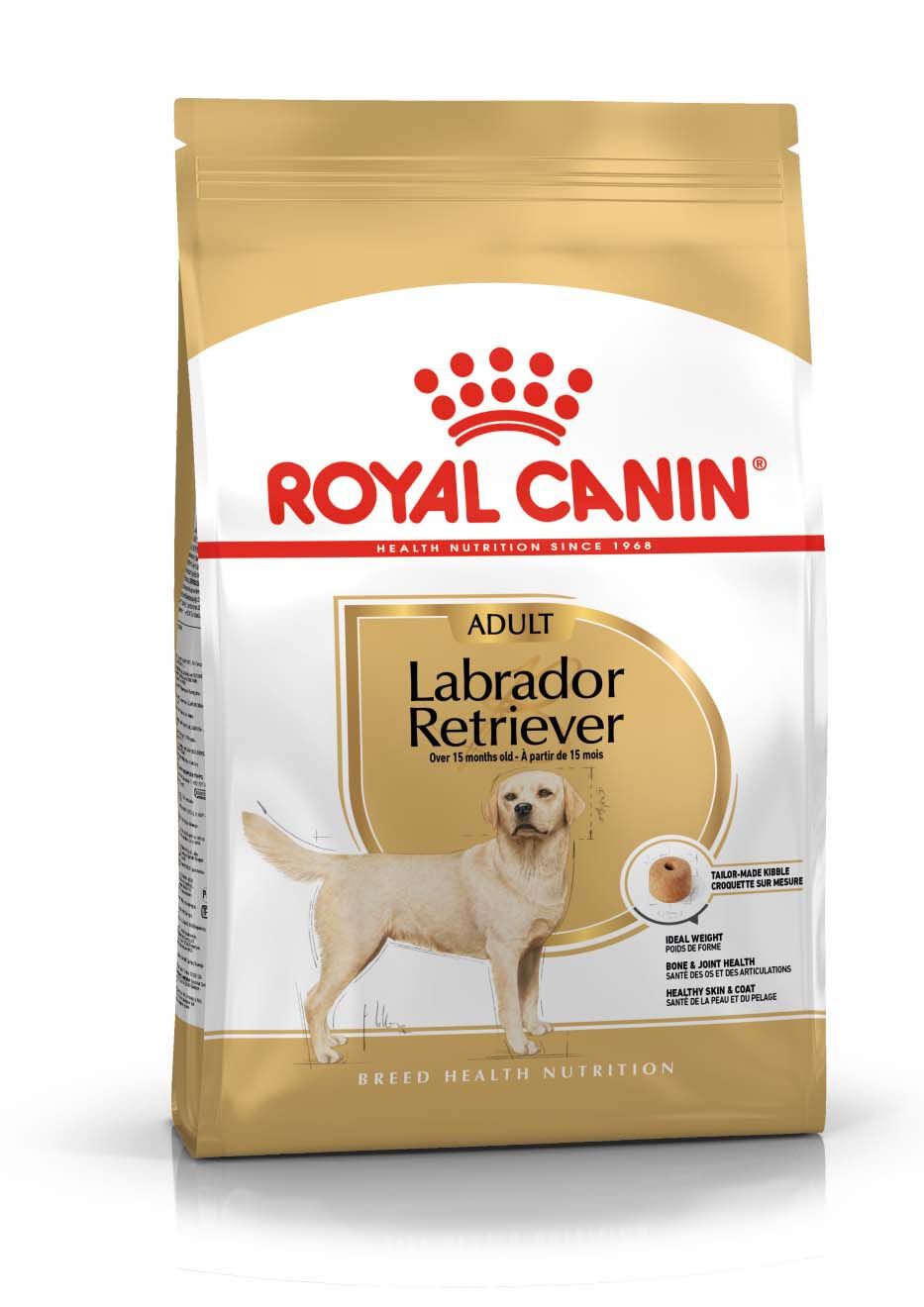 Royal Canin Labrador Retriever Adult -  Hondenvoer - 12 Kilogram - gevogelte