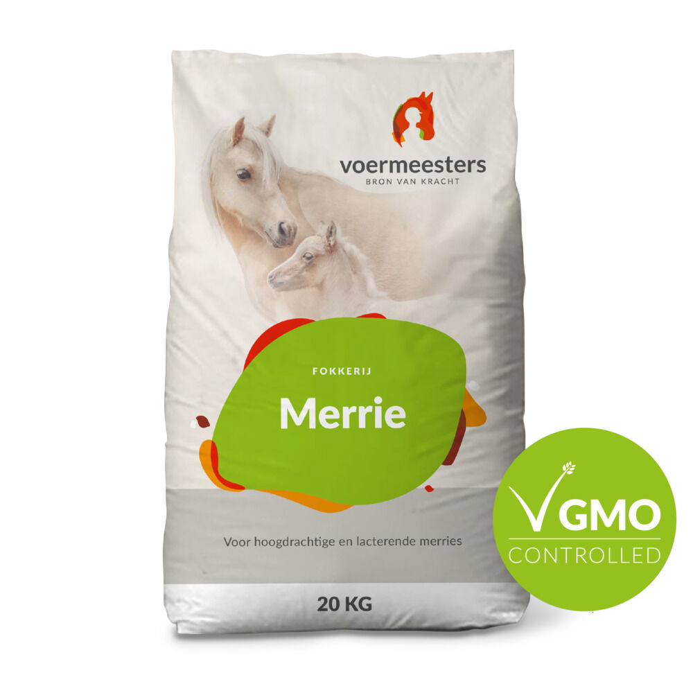 Voermeesters Merrie - Fokkerij - 20 Kilogram - Zak Voermeesters Merrie - Fokkerij - 20 Kilogram - Zak