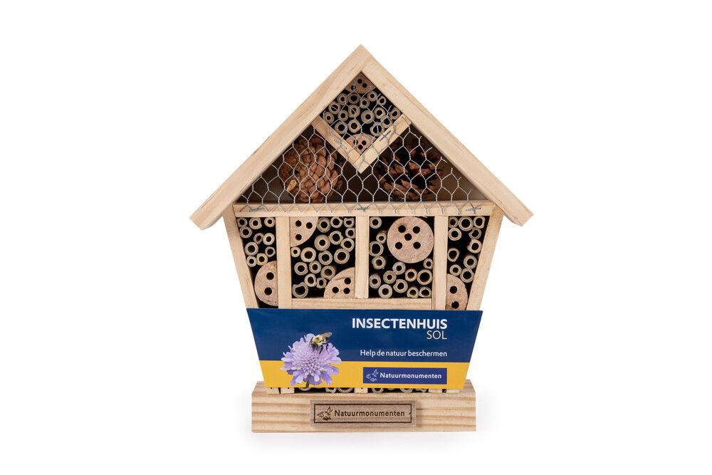 Natuurmonumenten Sol - Insectenhotel - Hout