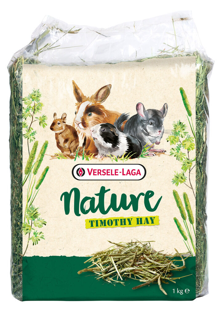 Versele Laga Nature Timothy - Hooi - 1 Kilogram Versele Laga Nature Timothy - Hooi - 1 Kilogram