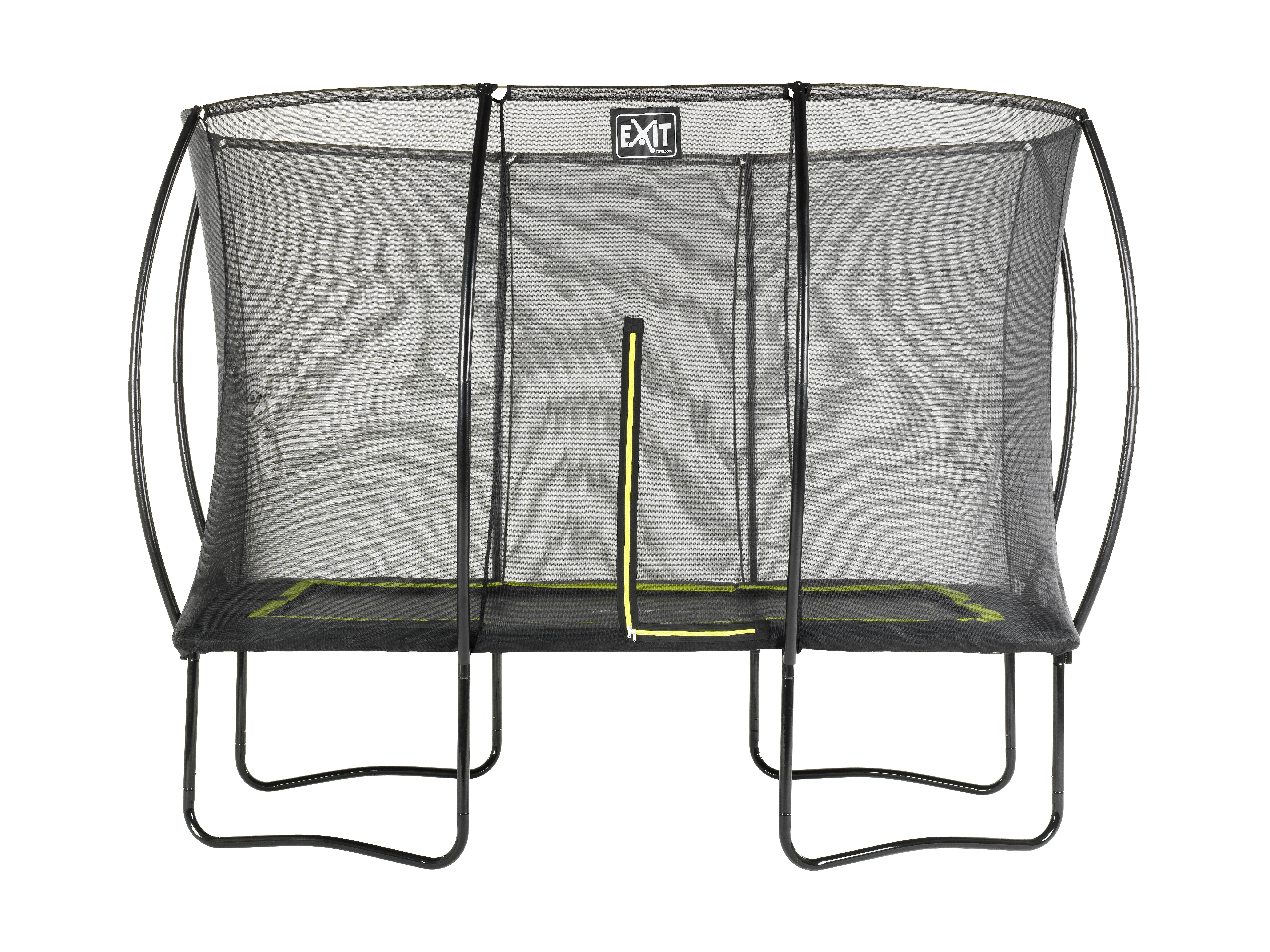 EXIT Silhouette - Trampoline - Zwart - 6x244x400 cm EXIT Silhouette - Trampoline - Zwart - 6x244x400 cm