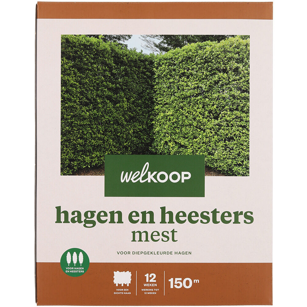 Welkoop - Hagen en heestersmest - 4 Kilogram