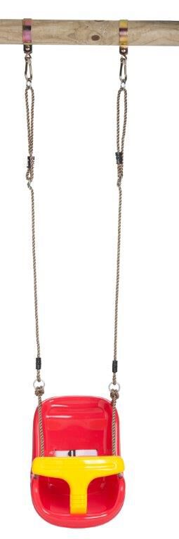 Swing King Baby Deluxe  - Schommel - Rood - Kunststof