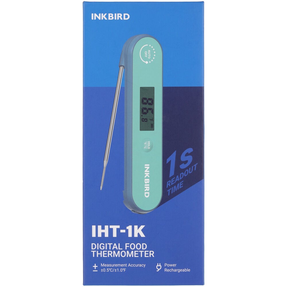 Inkbird IHT-1K - BBQ Thermometer - Blauw
