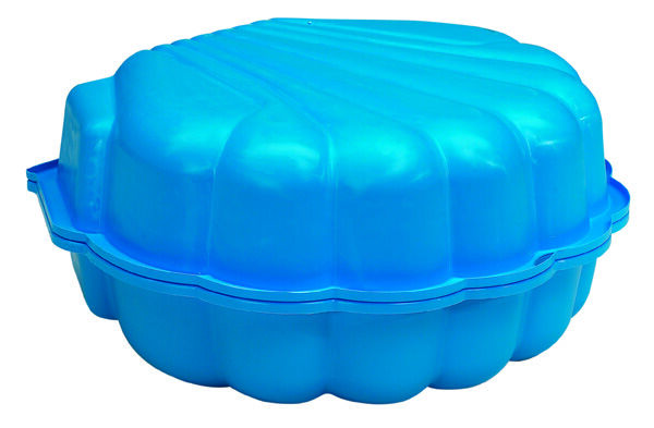 Zand en Water Schelp - Zandbak 87 X 78 cm - Blauw - 20x78x87 cm Zand en Water Schelp - Zandbak 87 X 78 cm - Blauw - 20x78x87 cm