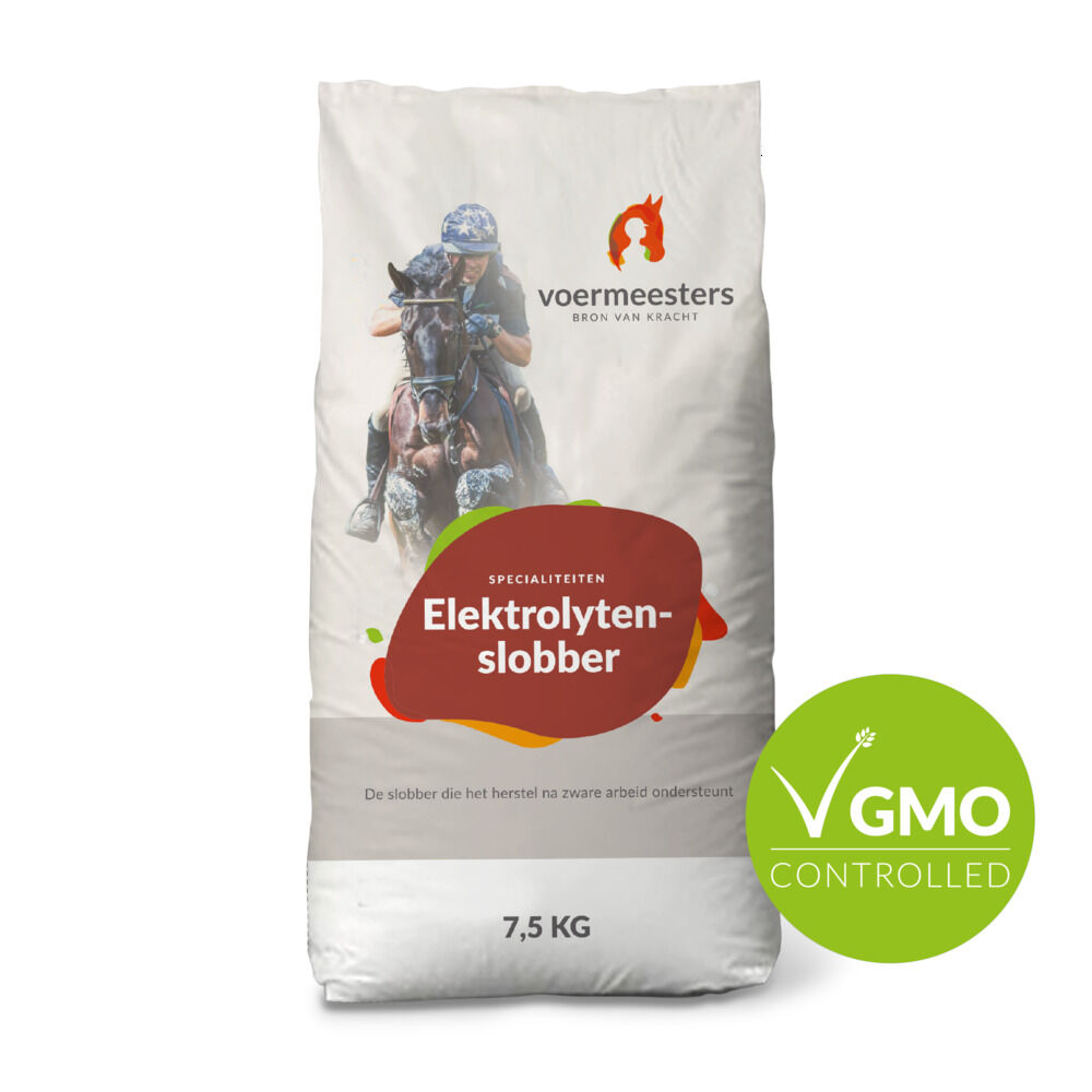 Voermeesters Elektrolyten Slobber - Specialiteit - 7.5 Kilogram - Zak Voermeesters Elektrolyten Slobber - Specialiteit - 7.5 Kilogram - Zak