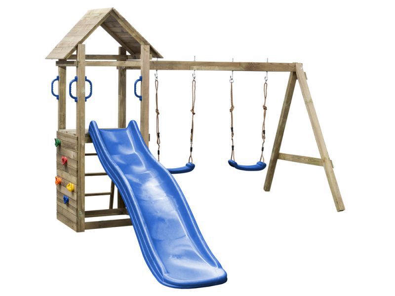 Swing King Maria - Speeltoestel - Bruin - Hout