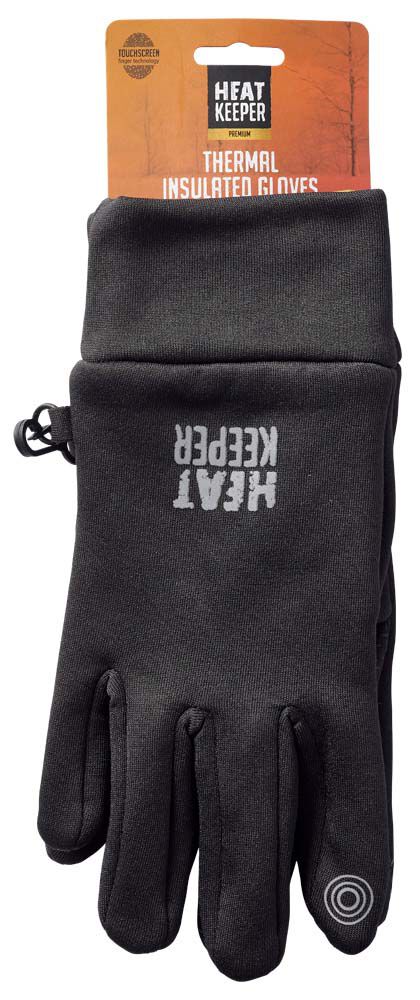 Heatkeeper Techno Touchscreen - handschoenen - Zwart - S/M
